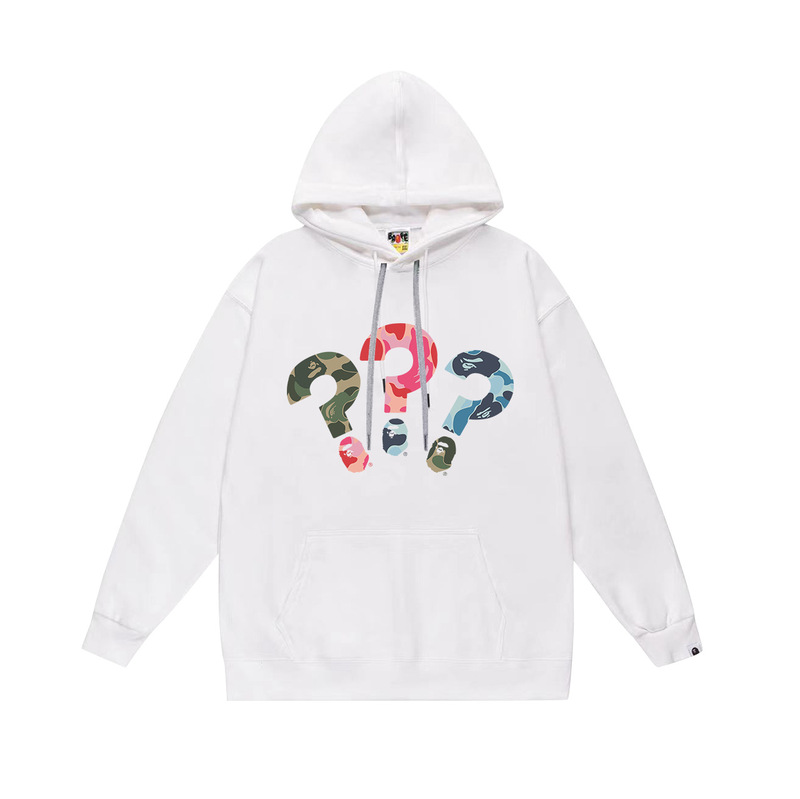 BAPE猿の頭の潮のブランドの片面のプリントは帽子の衛衣の秋冬の新型のヒップホップの潮流の男女の同項の純綿になります。|undefined