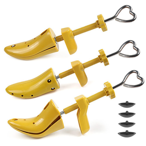 Shoe stretcher for men and women, universal left and right adjustable shoe stretcher, foot squeezing shoe widener, height and length expanding shoe last stretcher