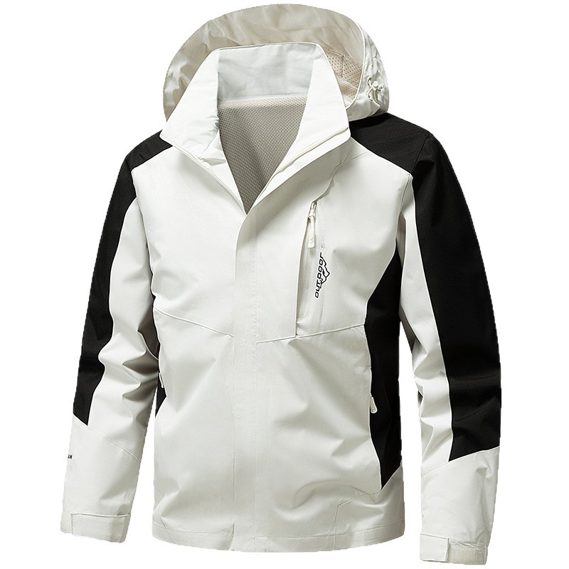 Chaqueta transfronteriza de primavera y otoño para hombres al aire libre vestir de asalto vestido de otoño con capuzas abrigo de montaña chaqueta de moda