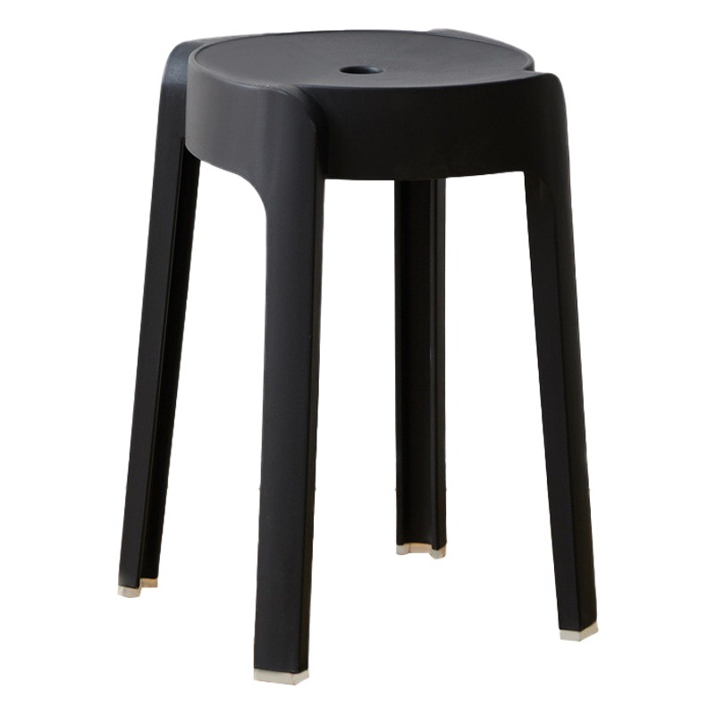 Cyclone Stackable Modern Simple Cyclone Stackable Stool for Home Living Room Dining Chair Stool Nordic Style Cyber Popular Plastic Stool for Restaurant