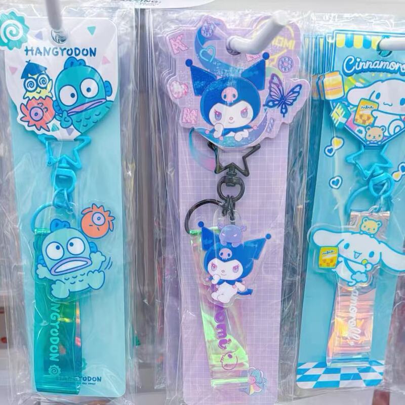 Kitty Xo Pudding Dog Cinnamon Dog Twin Stars Kuromi Korean Style Sanrio Acrylic Keychain
