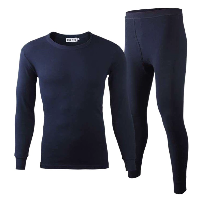Henderson Pruo мужское термобелье плюс бархатная утолщенная тонкая осенняя одежда осенние брюки комплект с круглым вырезом