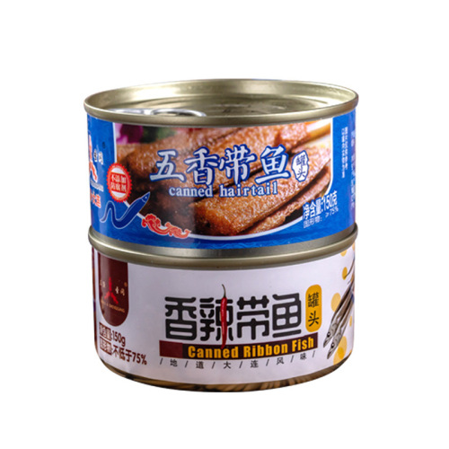 Dalian Five-Spice Eel Canned Food Wholesale Ready-to-Eat 150g Eel Cans One-Time Delivery Full Carton Community Eel Canned Food