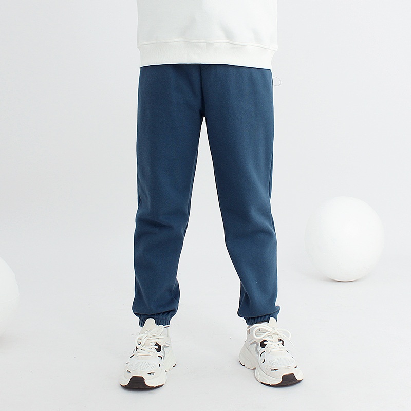 Pantalones de primavera para niños, estilo coreano, nuevos pantalones deportivos largos para niños, pantalones casuales de color sólido para niños grandes, pantalones antimosquitos, pantalones para niños al por mayor