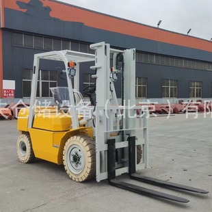 Four-wheel diesel forklift 3 tons 5 tons 6 tons counterbalanced internal combustion forklift with side shift pallet truck stacker