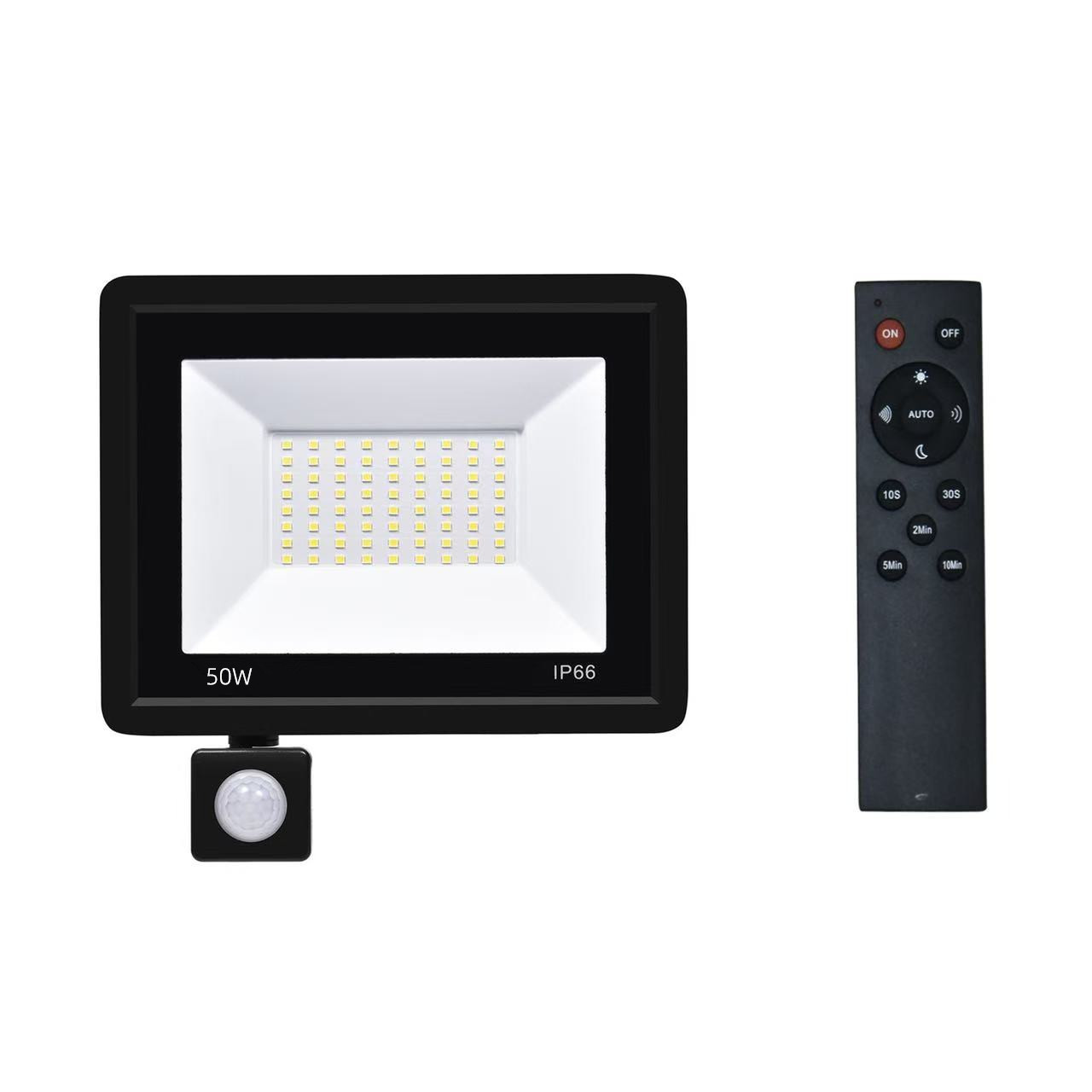 Transfronterizos led luz de inundación inducción infrarroja humana al aire libre impermeable patio luz de pasillo luz de control remoto luz de inundación image 15
