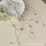 双层小众春夏法式毛衣链
