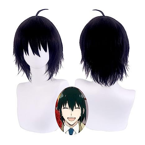 Blue prison Jie Shiyi COS short wig Anya anime party family Bob spy Play House