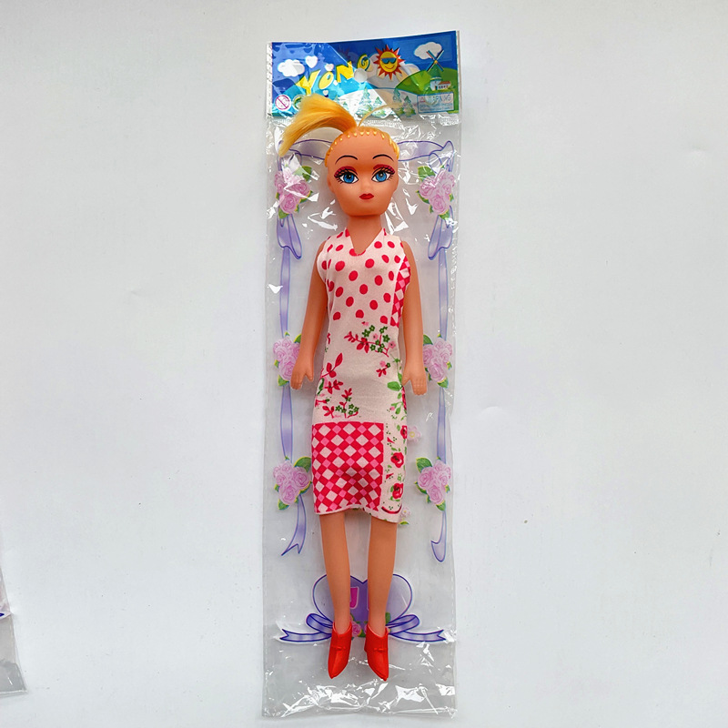 OPP bolsa al por mayor barato puesto push Le Barbie muñeca chica Comercio exterior 1 yuanes grasa juguete de los niños