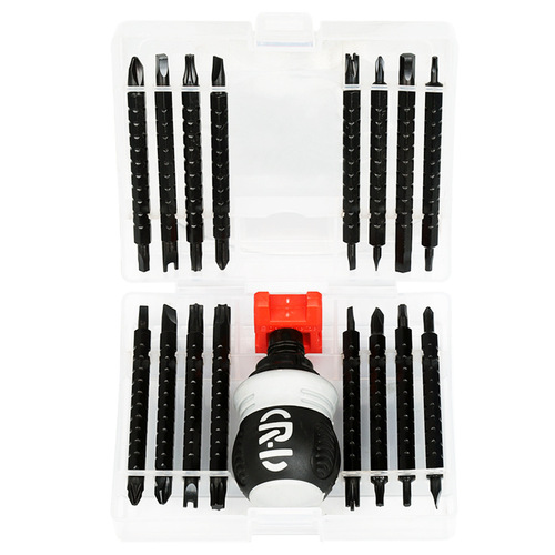 Special-shaped cross-blade screwdriver, 22-in-1 multi-purpose 18-in-1 combination double-head ratchet screwdriver