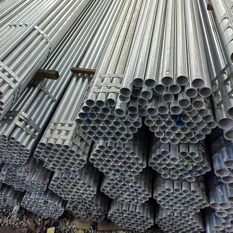 佛山批发友发镀锌钢管dn32给水用冷镀锌钢管大棚dn150薄壁管