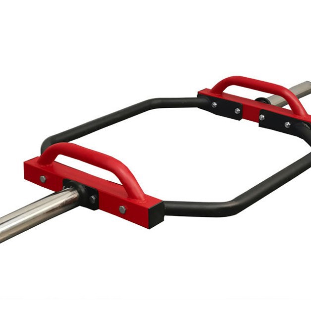 Hexagonal Barbell Bar Six-Sided Circular Barbell Rack Olympic Bar Squat Deadlift Gym Farmer Walking Sports Equipment