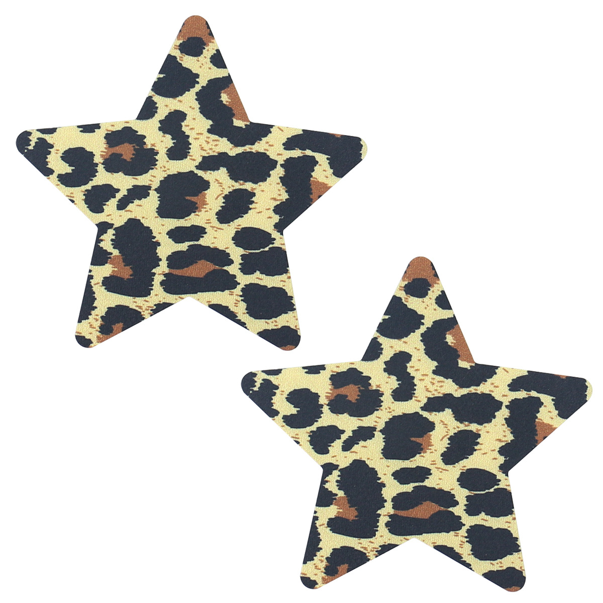 노란색 표범 무늬 [펜타그램 젖꼭지 가리개]