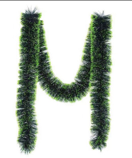 Nuevo transfronterizo de 2 metros de color rojo y verde de la boda de Navidad decoración de festividades de flores de rayas