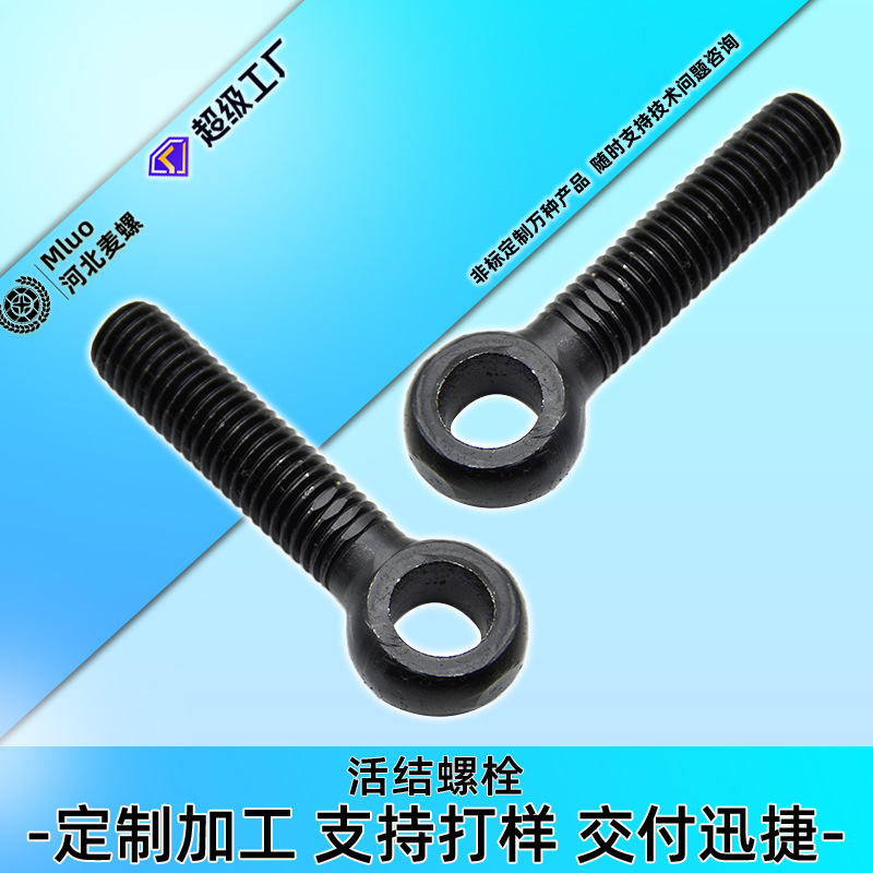 超级工厂定制全螺纹半螺纹异形高强度活结螺栓 DIN444活节螺丝