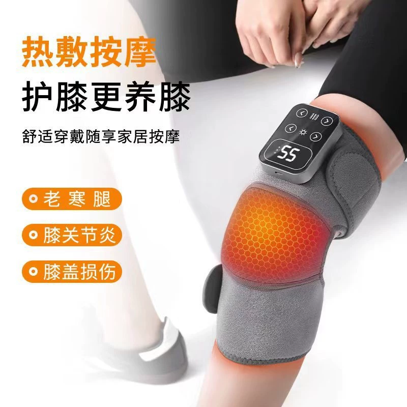 Горячий прибор для физиотерапии колена с электрическим подогревом наколенников