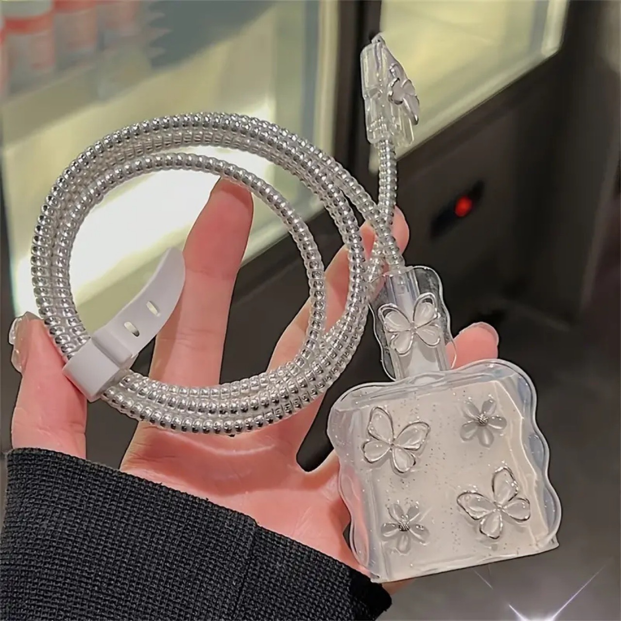 适用苹果15充电器保护壳iPhone14数据线保护套插头保护壳18-20W