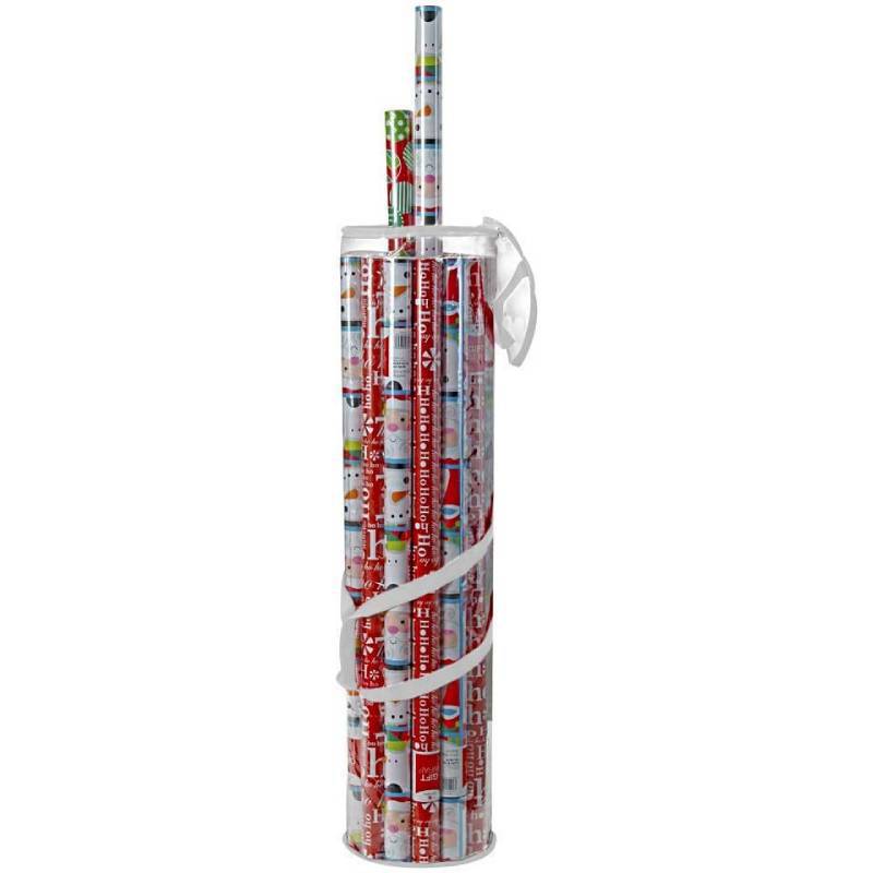 Christmas Gift Wrapping Storage, Fits 24 Rolls 40inch Long, with Handles and Zippered Top