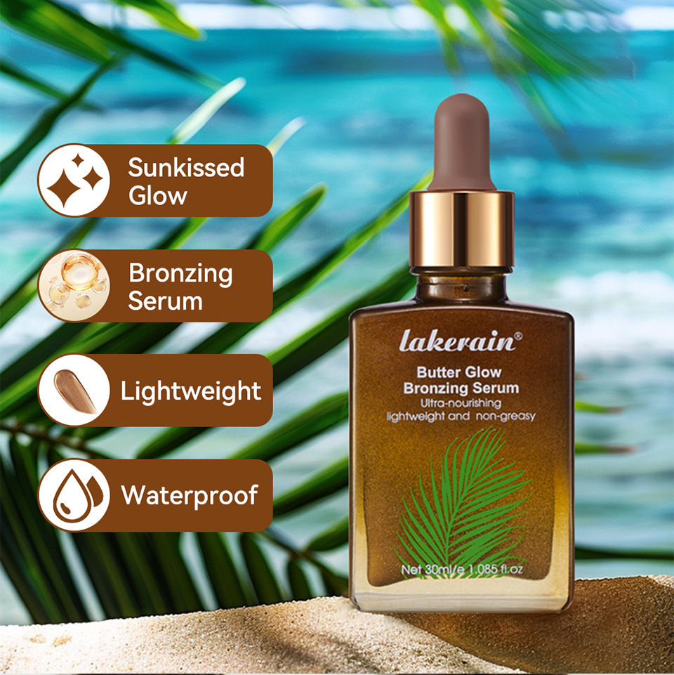 lakerain Bronze Color Essence and Wheat Color Tanning Essence Application Scenario