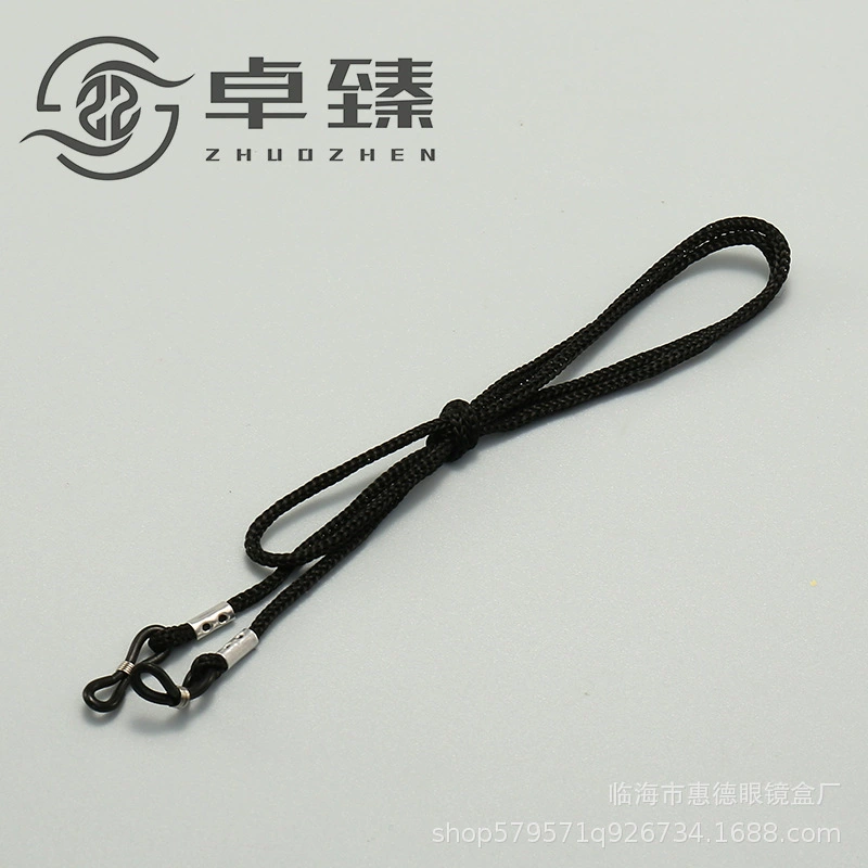 Черные очки Веревка Спортивные очки на открытом воздухе противоскользящая цепочка Нескользящая веревка модные очки ремешок 2000 Бесплатная доставка