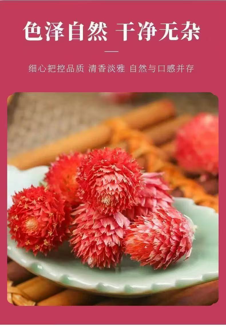 Red Peach Blossom Tea Hong Qiao Mei Loose Flower Petals 500g Herbal Tea for Brewing quality and texture