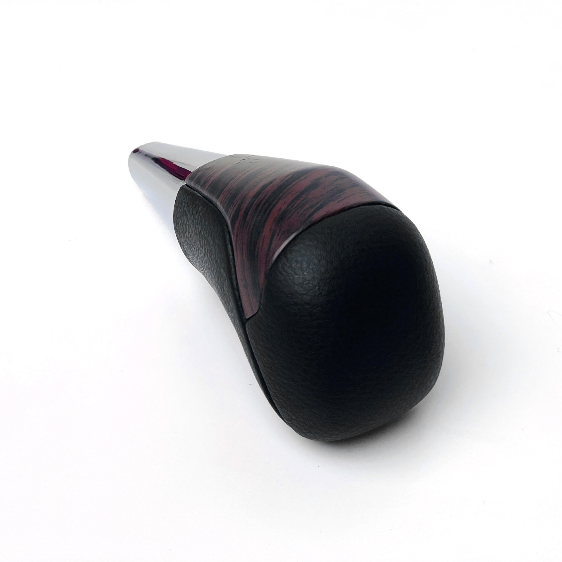 Pomo de palanca de cambios de cuero galvanizado con fibra de carbono y acabado de madera para transmisión automática de Toyota Land Cruiser, compatible con 16 modelos, disponible en varios colores, para venta transfronteriza. image 9