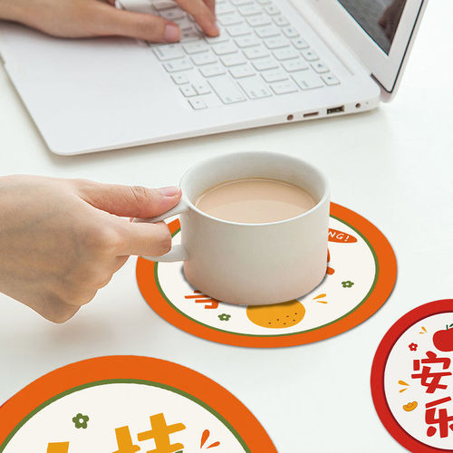 Cartoon coaster insulation mat anti-scalding household table mat and bowl mat high temperature resistant place mat pot mat dish mat waterproof and oil-proof table mat
