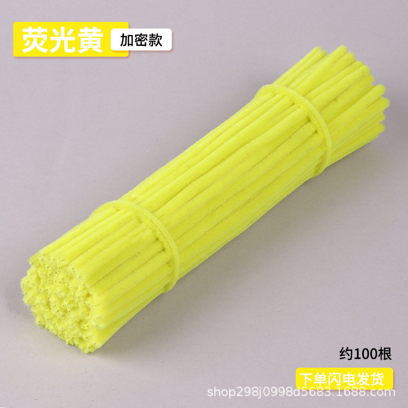 Fábrica de cabello recto inteligente varilla de torsión 7.5mm cifrado mezcla creativa DIY al por mayor mano de jardín de infantes