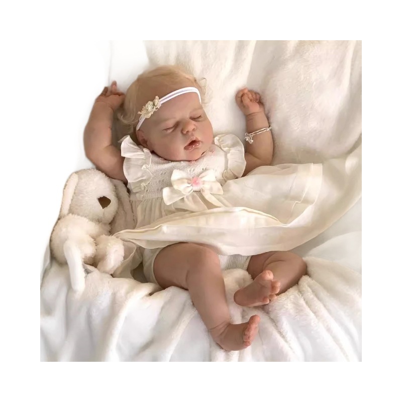 55 cm Alexis exportación de comercio exterior original simulación muñeca de bebé suave juguetes de bebé socio de crecimiento