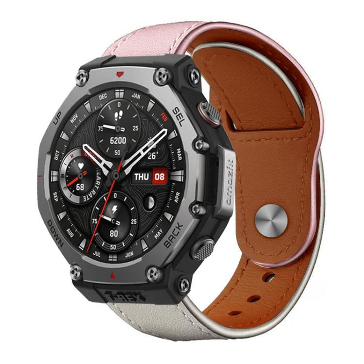 xDfind General Buckle Correa de cuero 22mm