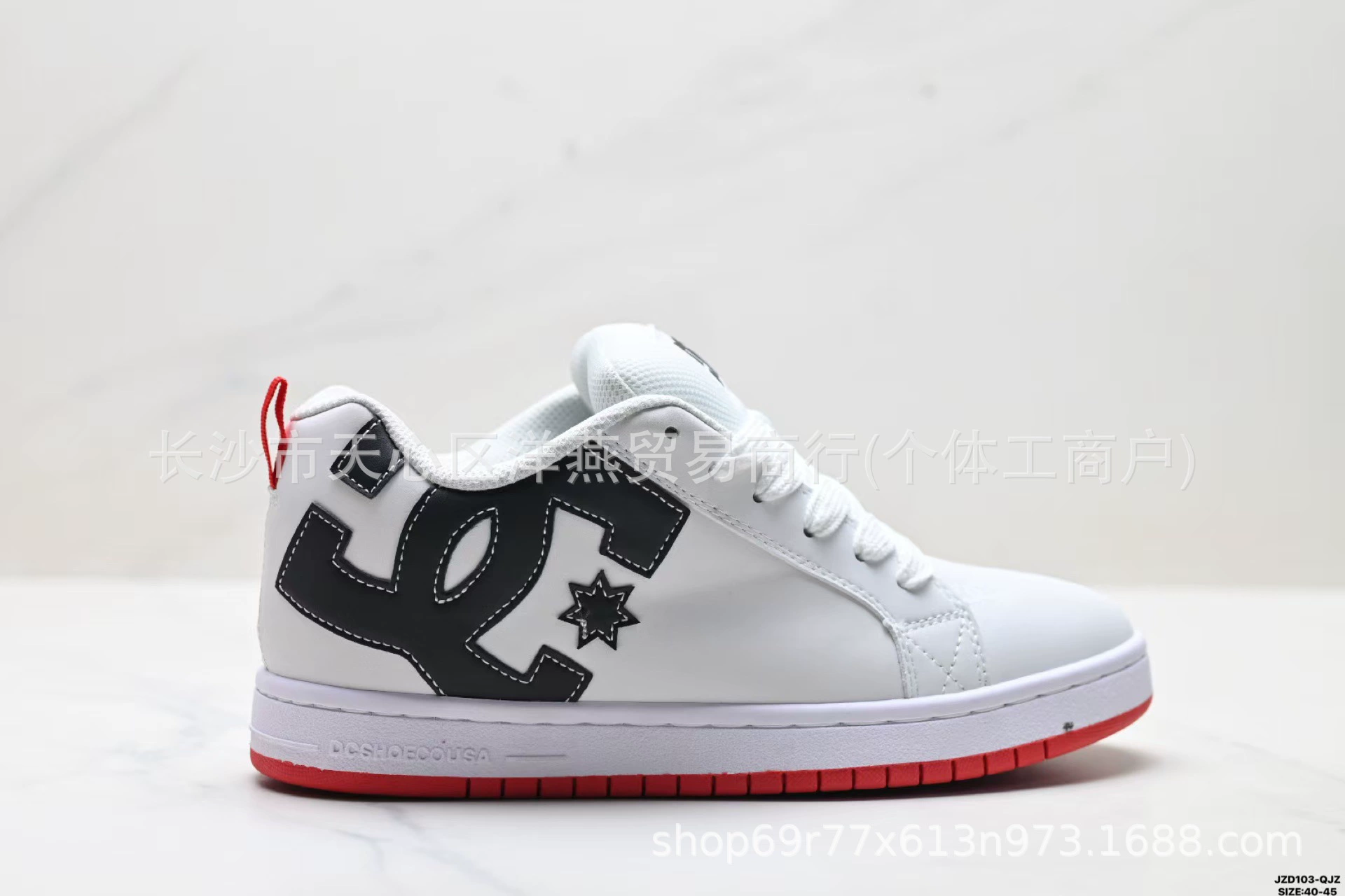 Кожаные кеды DC Shoes, унисекс, для досуга и спорта, европейский стиль, EU 36–45, большие размеры