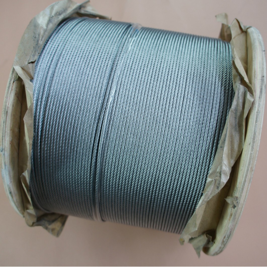 美标柔性航空镀锌钢丝绳小直径