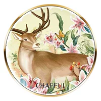 Xiangfu/CHAFFUL Мягкая коробка для макияжа на воздушной подушке + пудра, гель-крем с зеркалом, двухслойная мини-коробка для макияжа