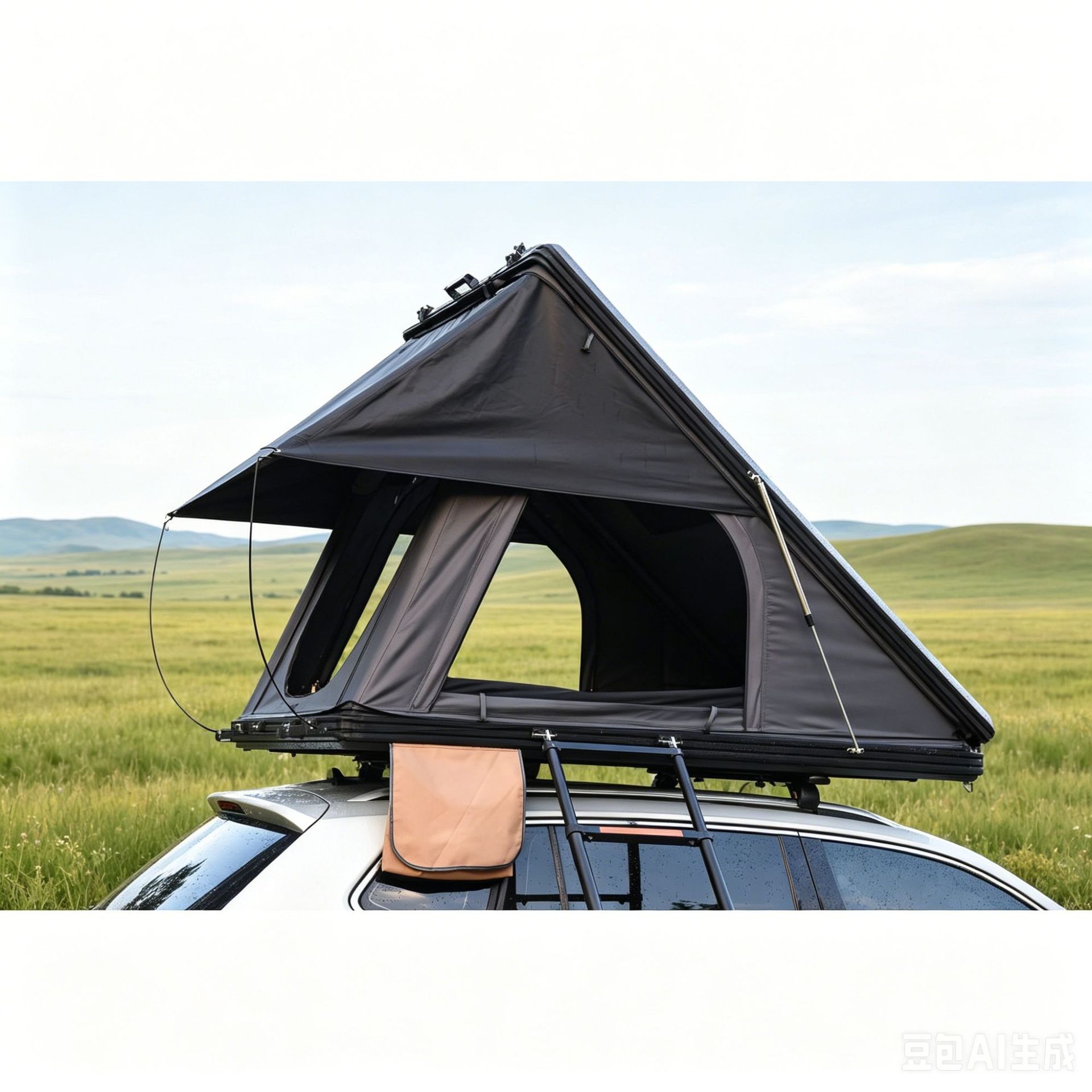 Outdoor folding roof top tent, car-mounted tent, mountain camping, SUV off-road outdoor camping manufacturer