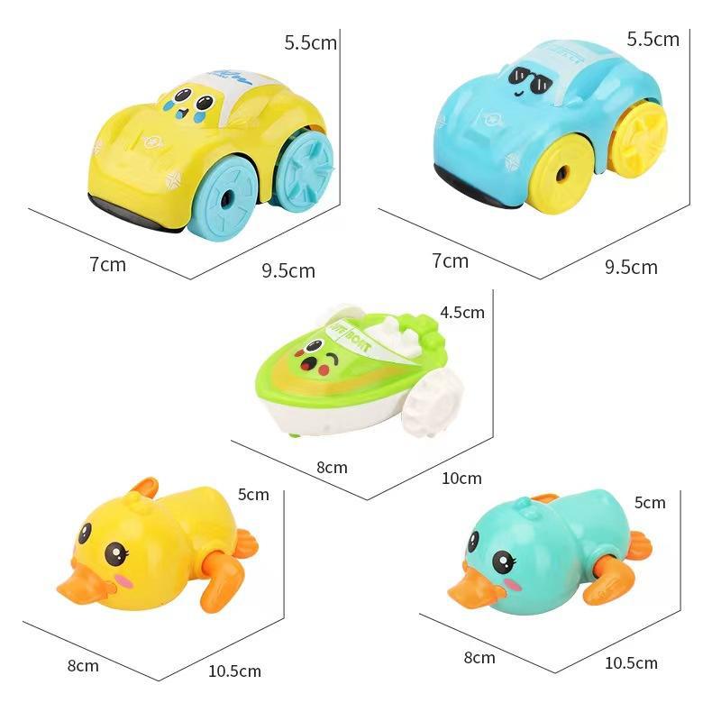 Buceo transfronterizo bebé baño juguetes de agua caracoles europeos y estadounidenses lindos juguetes de rociador de agua de automóviles interactivos padres e hijos