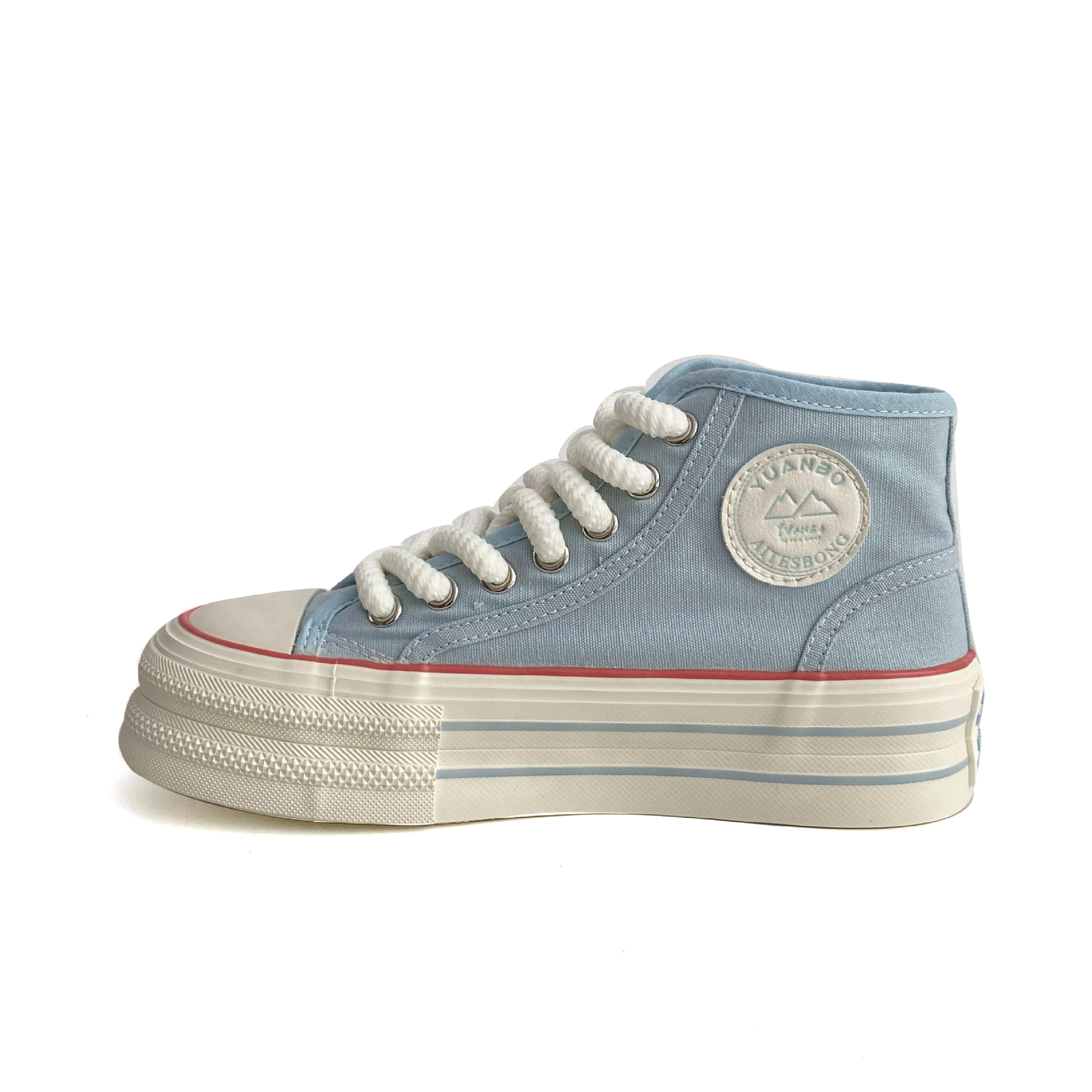 Ring And Autumn Thick Soled Increased Casual White Shoes Women S Breathable Half Drag Student Canvas Cloth_voghion.com