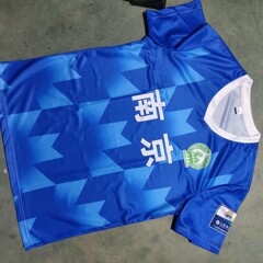 【2025江苏城市足球联赛】球迷苏超球衣足球服短袖儿童版球衣批发