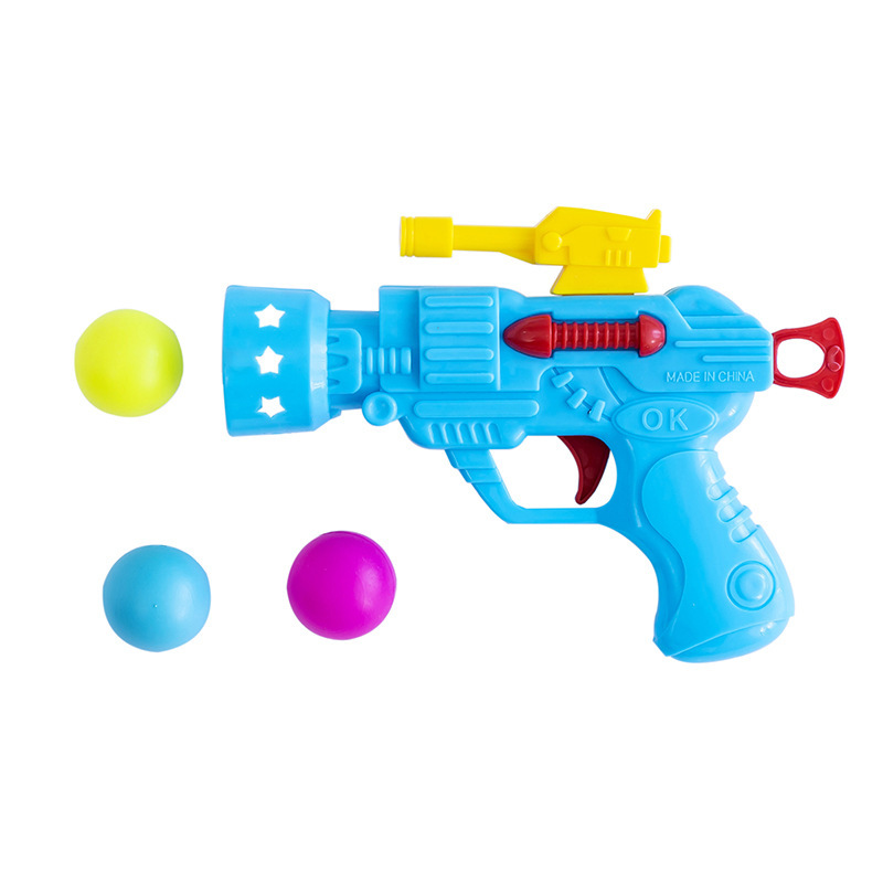 pistolas de ping-pong pistolas de lanzamiento para niños pistolas de juguete de plástico para niños al aire libre para padres e hijos fuentes de juguetes