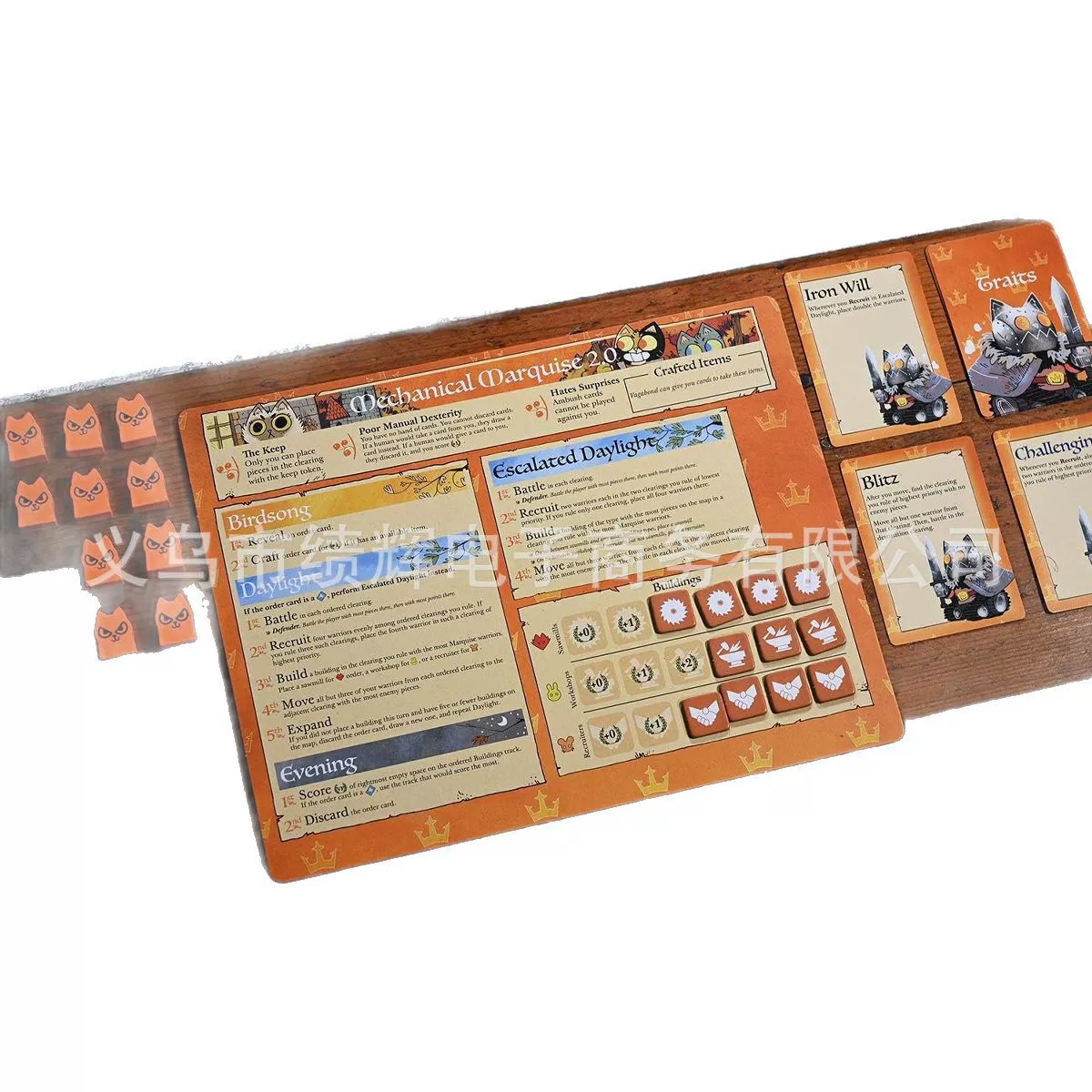Maoyuan Forest Leeder Games Root extension The CLOCKWORK Expansion неформальная настольная игра