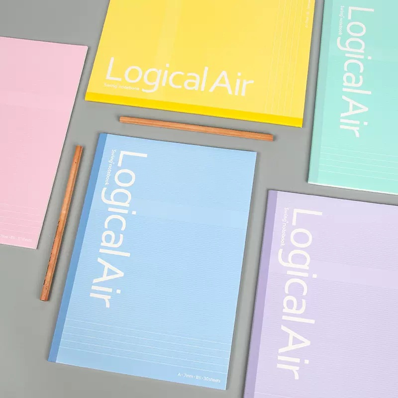 Nakabayashi Zhonglin japonés rejilla lógica ultra-ligero Cuaderno grande papelería libreta tarea