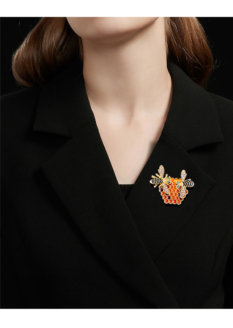 Elegant, Classic Style Style Elegant Classic Style Pin Alloy Rhinestone Enamel Unisex Brooches
