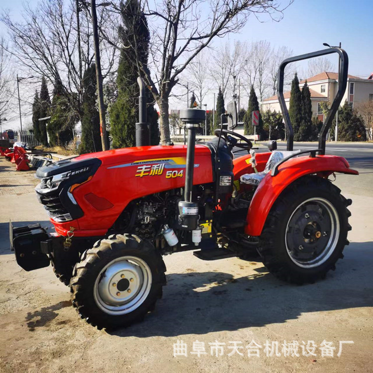 特价促销丰利504拖拉机 1米-1.3米轮距可调 四轮旋耕拖拉机