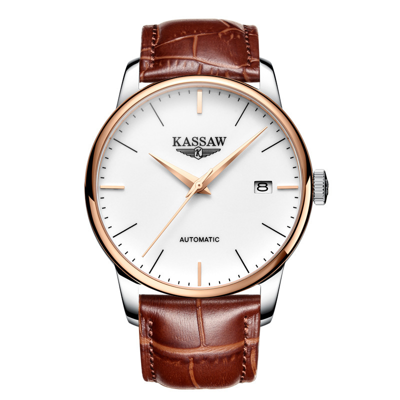 Automatic Mechanical Watch Silver