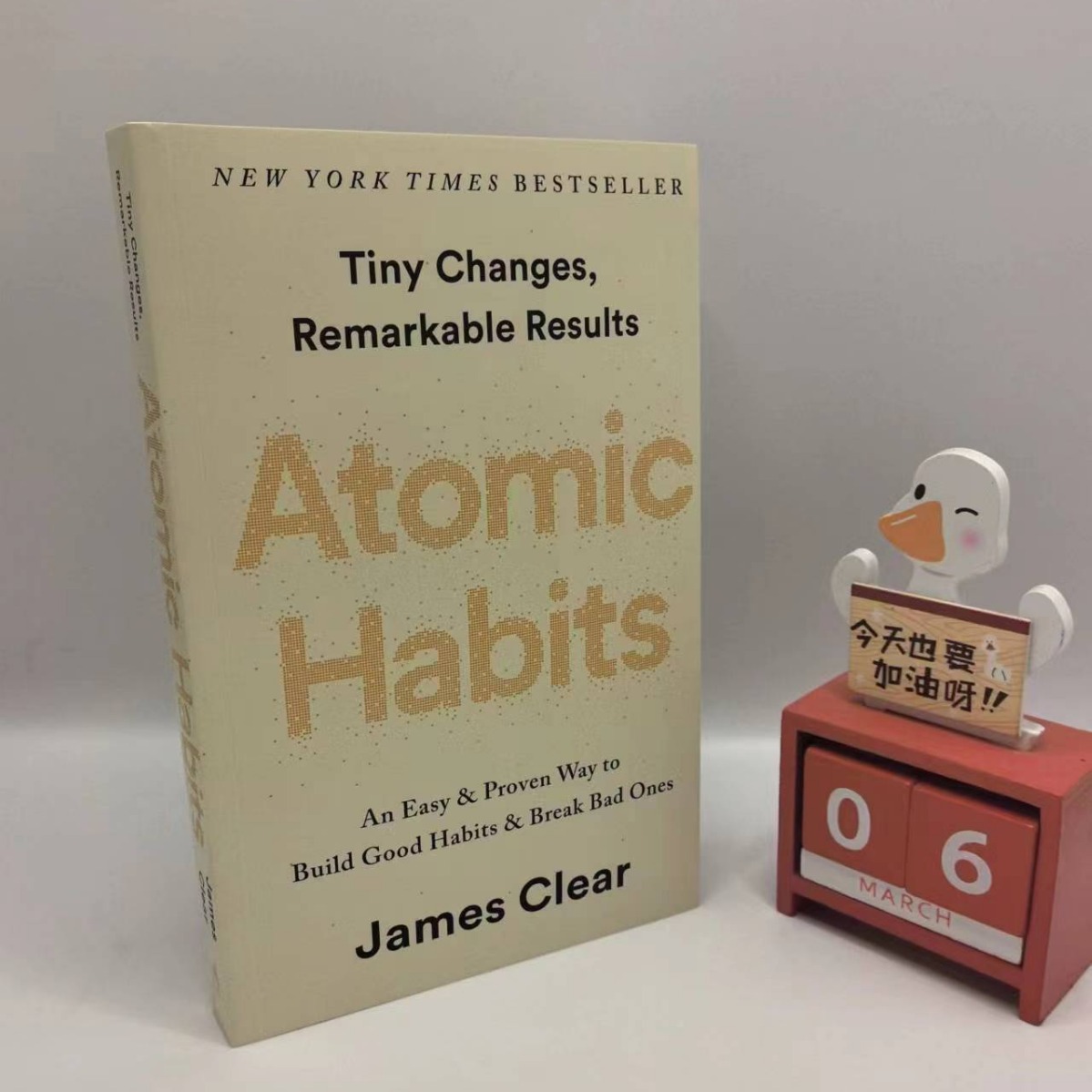 现货 原子习惯英文版 Atomic Habits 英文版小说 好习惯书籍批发