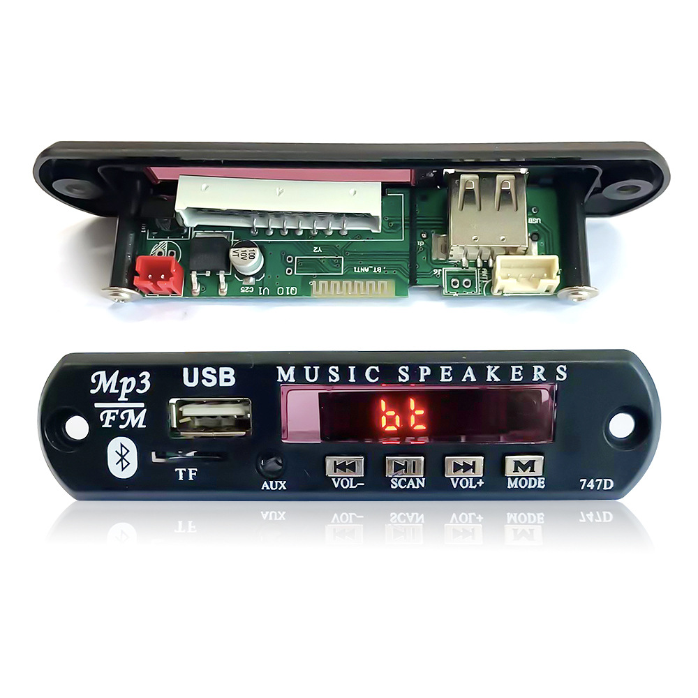 工厂直销蓝牙MP3解码板解码器功放蓝牙模块音响配件蓝牙5.0版本