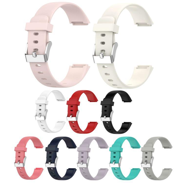 Para Fitbit Luxe Silicone Colored Buckle Bracelet, Tamaño: Pequeño