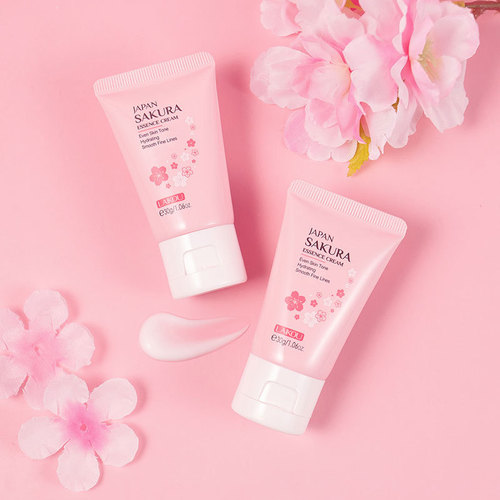 LAIKOU Japanese Sakura Moisturizing Essence Cream 30g Hydrating Care Facial Moisturizer Cream