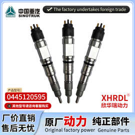 0445120595 全新重汽曼高压共轨国六柴油喷油器总成