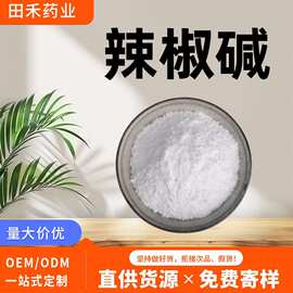 辣椒碱98% 辣椒素发热剂原料热感剂厂家现货辣椒辣素100g