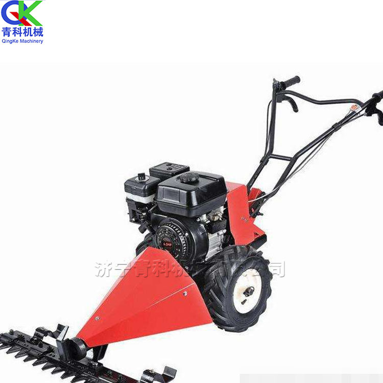 手推汽油式草坪修剪机 平原丘陵梯田汽油草坪机 保值农用割草机